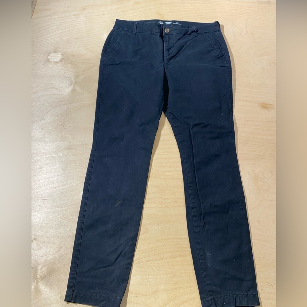 Old Navy Skinny Black Pants Size 10 (LY)